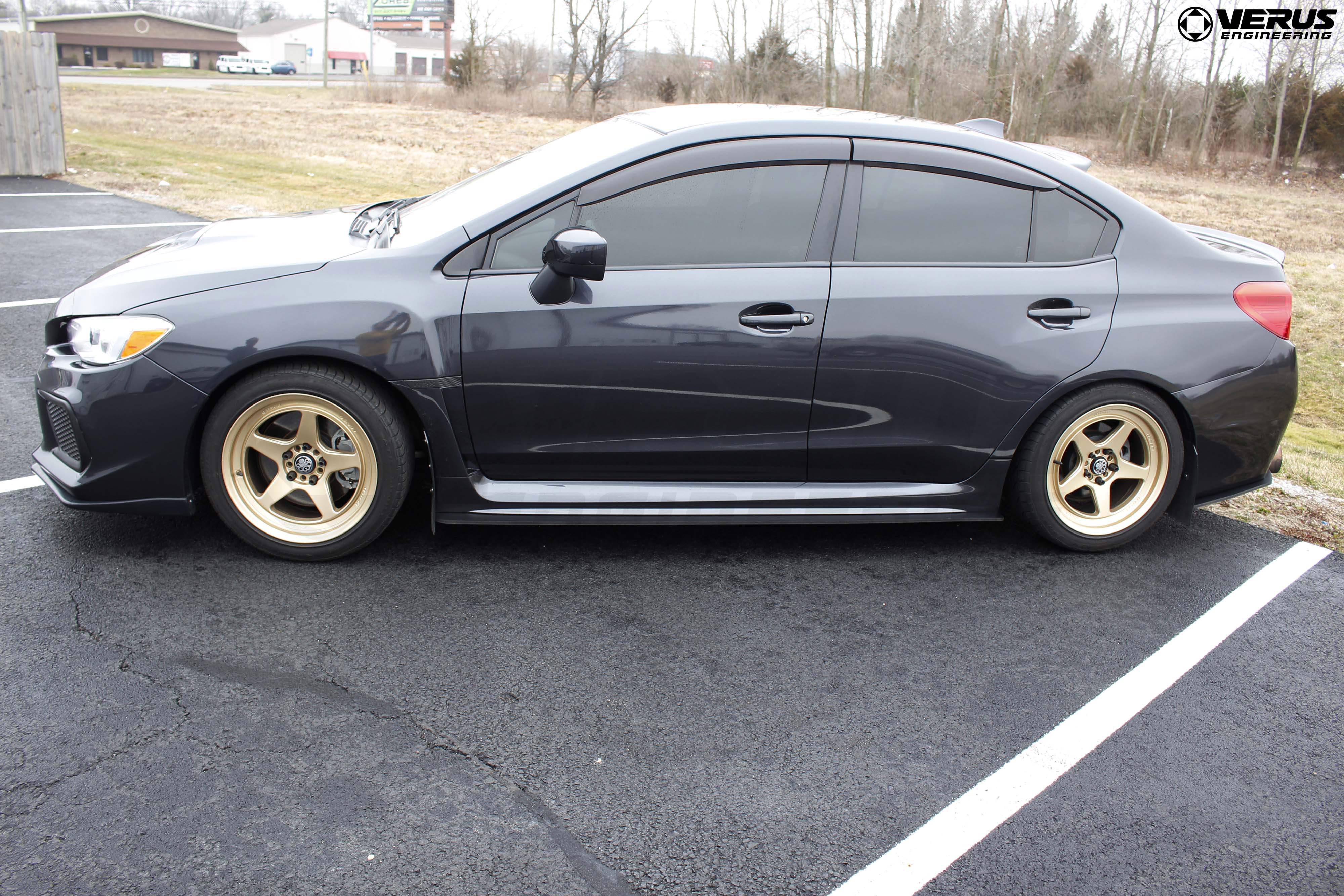 Street Side Splitter Kit- WRX/STI (VA) | Verus Engineering